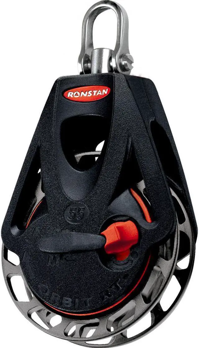 Alt view image 3 of 7 - Ronstan Series 55 Ratchet Orbit Block&#153 - Single - Swivel Head - Auto & Manual