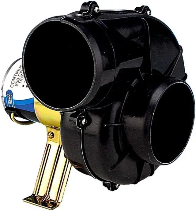 Alt view image 2 of 7 - JABSCO 4" FLEXMOUNT BLOWER 115VAC 250 CFM 36770-0115