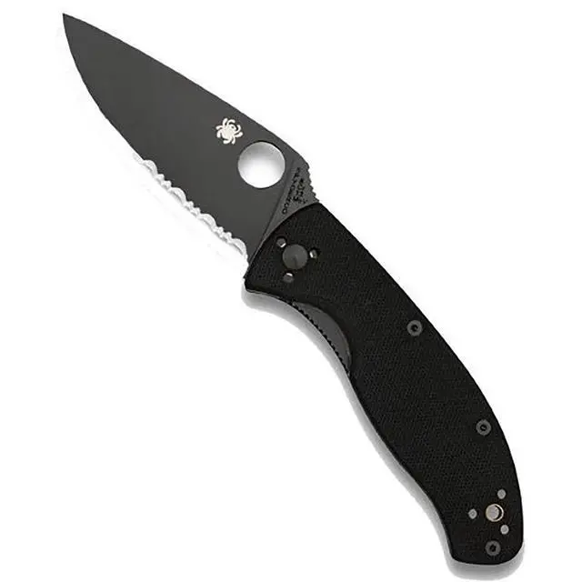 Alt view image 7 of 19 - SPYDERCO C122GBBKPS SPYDERCO TENACIOUS G-10 COMBO BLK