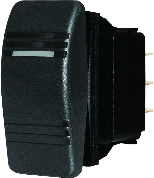 Alt view image 3 of 5 - Blue Sea Water Resistant Contura Switch-Black - 8289