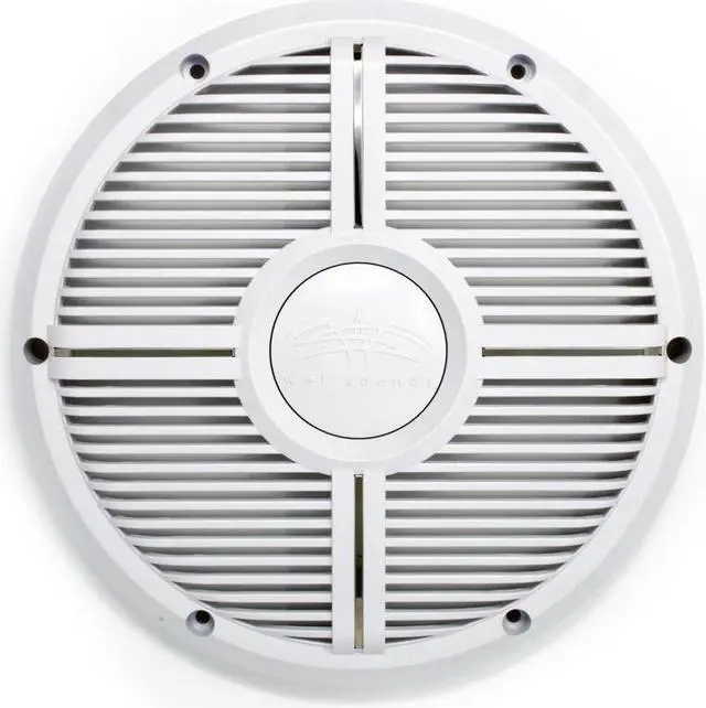 Alt view image 4 of 4 - Two Wet Sounds Revo 12" Subwoofers & Grills - White Subwoofers & White Closed Face XW Grills - 4 Ohm