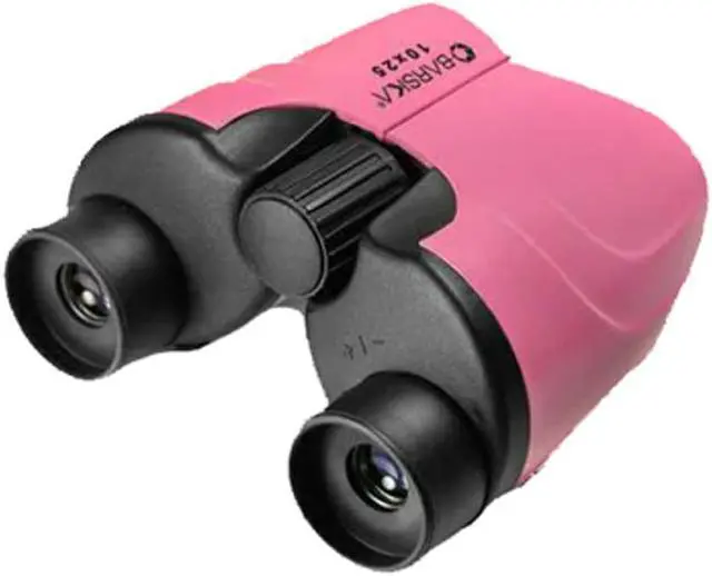 Main image of BARSKA OPTICS CO11371 BARSKA OPTICS CO11371 10X25 Pink Porro Binoculars, Blue Lens,CP