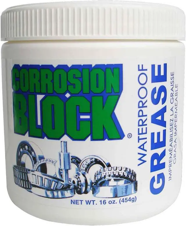 Alt view image 2 of 5 - Corrosion Block High Performance Waterproof Grease - 16oz Tub - Non-Hazmat, Non-Flammable & Non-Toxic
