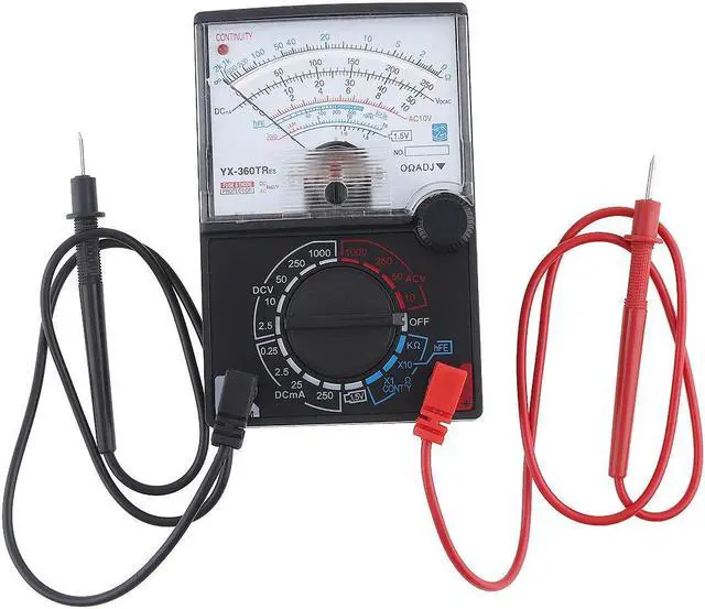 Main image of YX- 360TRES Mini Portable Pointer-style Multimeter with One Pair Test Pen for Measuring DC AC Voltage and DC Curren
