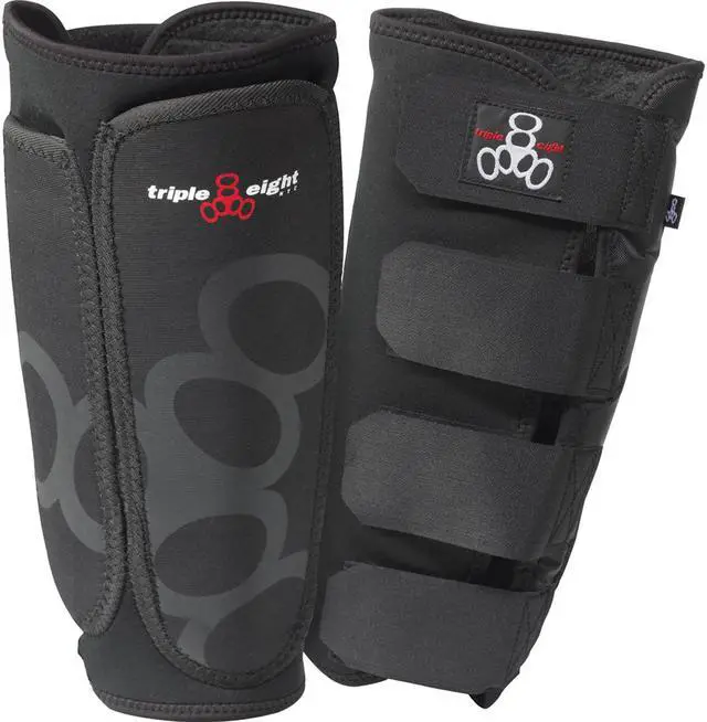 Alt view image 2 of 2 - TRIPLE EIGHT 62002 TRIPLE EIGHT EXOSKIN SHIN GUARD MEDIUM
