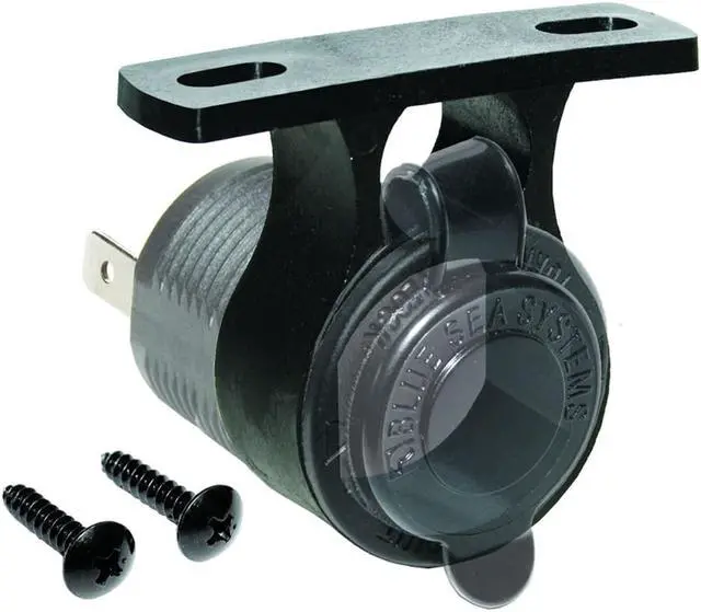 Alt view image 2 of 6 - Blue Sea Systems 12 Volt Socket Mounting Bracket
