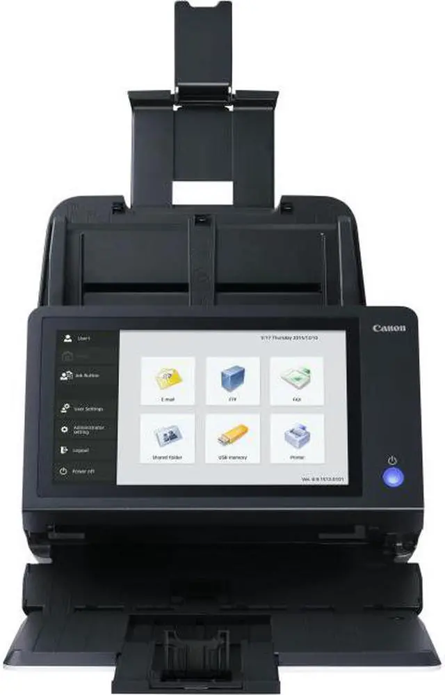 Alt view image 5 of 6 - Canon imageFORMULA ScanFront 400 600 dpi Networked Document Scanner