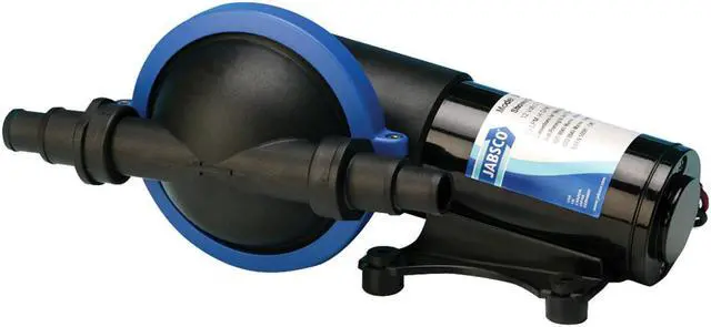 Main image of JABSCO FILTERLESS BILGE / SINK / SHOWER DRAIN PUMP 4.2 GPM