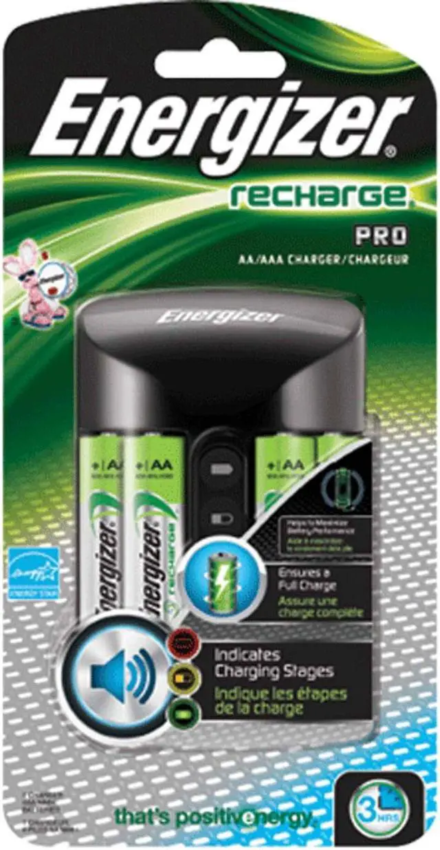 Alt view image 3 of 5 - ENERGIZER Recharge Pro AA AAA Ni-Mh Battery Charger