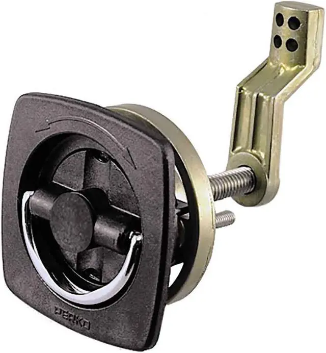 Alt view image 3 of 10 - Perko 0932DP1BLK 2-1/2X2-1/2 BLK FLUSH LATCH