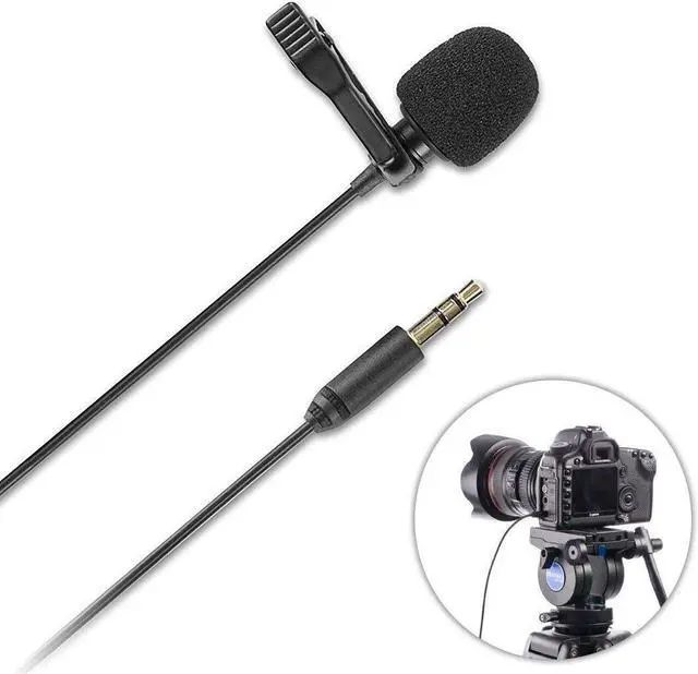 Alt view image 3 of 4 - Saramonic SR-XMS2 Broadcast-Quality X/Y Stereo Lavalier Omnidirectional Microphone with 3.5mm TRS Connector for DSLR Cameras, Camcorders, Recorders & Saramonic Devices