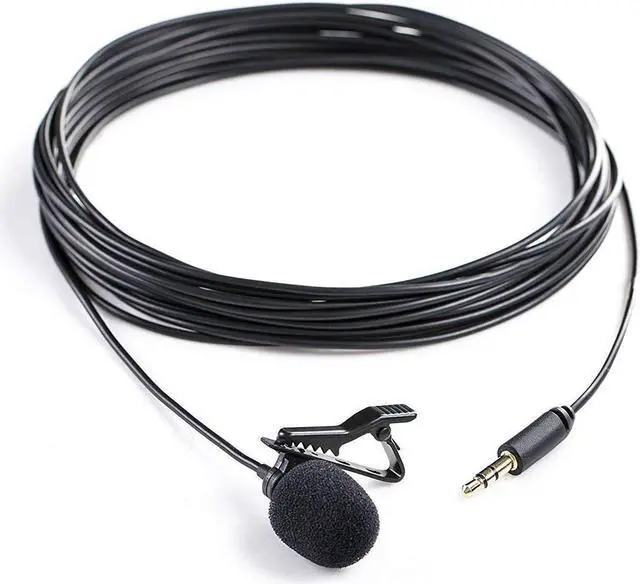 Main image of Saramonic SR-XMS2 Broadcast-Quality X/Y Stereo Lavalier Omnidirectional Microphone with 3.5mm TRS Connector for DSLR Cameras, Camcorders, Recorders & Saramonic Devices