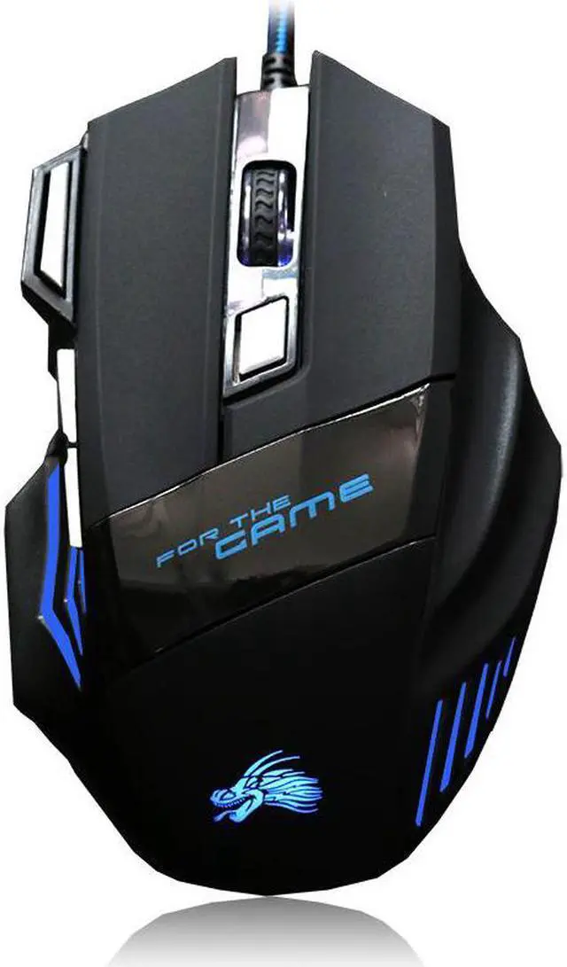 Main image of 7 Buttons Wired Gaming Mouse Professional Adjustable 2500DPI USB Cable LED Optical Gamer Mouse for Computer Laptop PC Mice