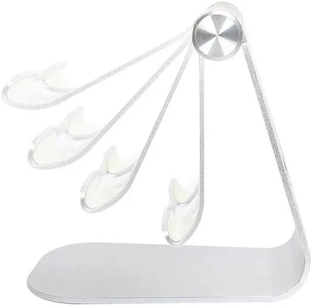 Alt view image 6 of 6 - Foldable Design For ipad holder Aluminum Tablet Stand for apple iPad bracket Universal Metal Bracket for iphone for samsung tab