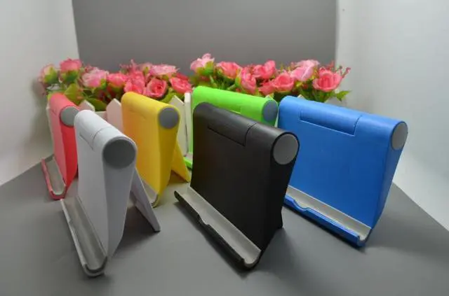 Alt view image 5 of 6 - Portable Adjust Angle Stand Holder Support Bracket Mount For Tablet for ipad Phone for Galaxy 10 x 9cm