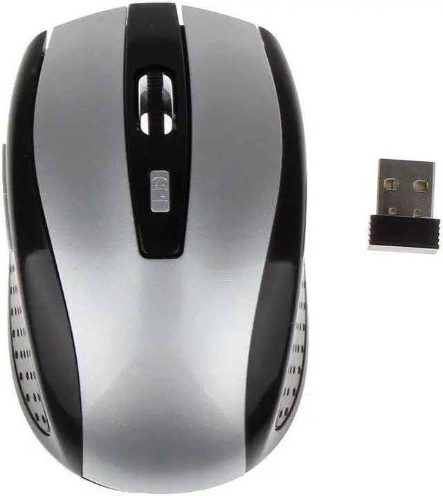Alt view image 5 of 6 - 2.4G Wireless Mouse Portable Optical 6 Buttons 1200 DPI Mice For Computer PC Laptop Gamer Black Blue Green Red Color Mouse