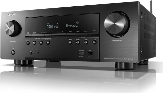 Denon AVR-S950H 7.2-Channel Full 4K Ultra HD AV Receiver - Newegg.com