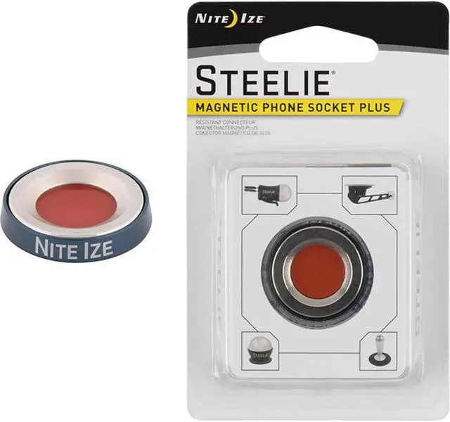 Alt view image 5 of 7 - NITE IZE STEELIE MAGNETIC PHONE SOCKET PLUS