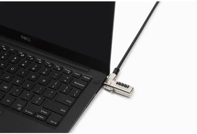 Alt view image 3 of 14 - Kensington Serialized Combination Cable Lock for Dell Devices with Wedge Slots K68010WW