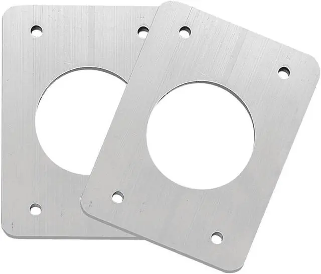 Main image of Taco Backing Plates For Grand Slam Outriggers Anodized Alum - BP-150BSY-320-1