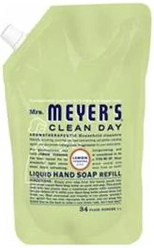 Main image of Mrs. Meyer's Liquid Hand Soap Refill - Lemon Verbena - 33 lf oz Liquid Hand Soap
