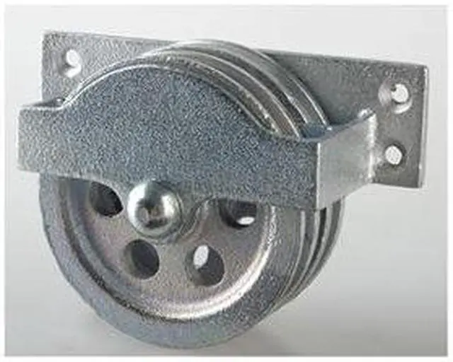 Main image of PEERLESS 3-120-30-86- Double Pulley Block, Wire Rope, 1/4 in Max Cable Size