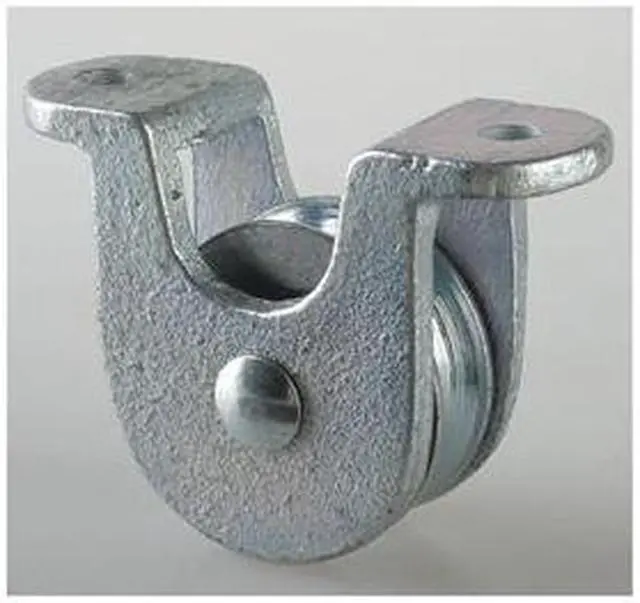 Main image of PEERLESS 3-030-18-86- Open Deck Pulley Block, Fibrous Rope, 1/2 in Max Cable