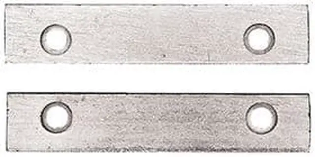 Alt view image 2 of 5 - PANAVISE 353 Replacement Jaws,Bench Vise,Plated Steel