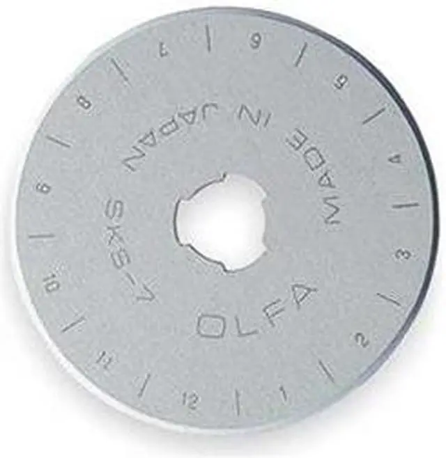 Main image of OLFA RB45-10 Rotary Straight Blade,45mm W, PK10