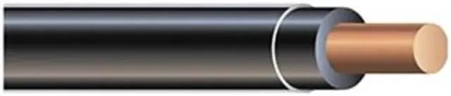 Alt view image 3 of 4 - SOUTHWIRE 11595617 Building Wire,THHN,10 AWG,Black,50ft