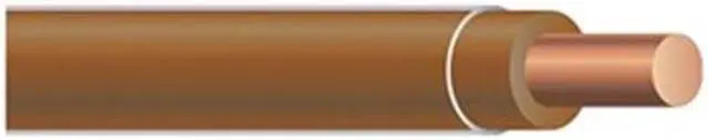 Alt view image 2 of 4 - Building Wire, THHN, 10 AWG, Brown, 500ft