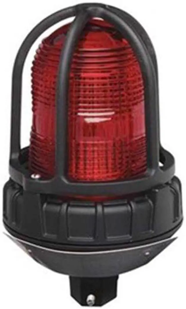 Alt view image 2 of 6 - Federal Signal Hazardous Warning Light,LED,Amber HAWA 191XL-120-240A