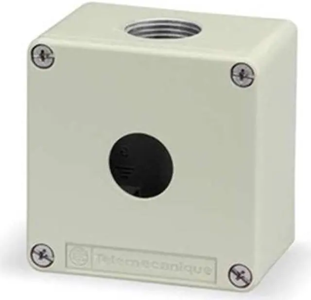 Main image of SCHNEIDER ELECTRIC XAPG19501 Pushbutton Enclosure,3.03 in.,Metal