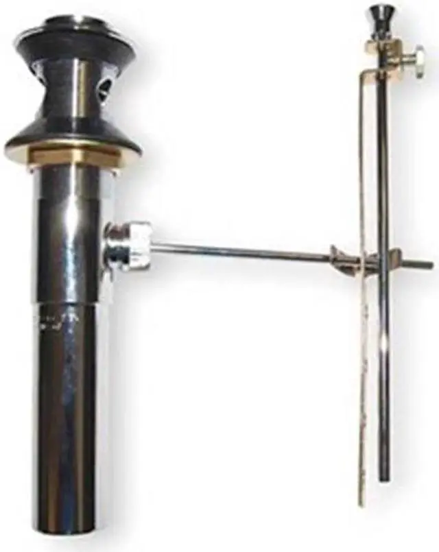 Main image of CHICAGO FAUCET 1222-KJKCP Pop-Up Waste, Brass, 1 1/4 In Dia