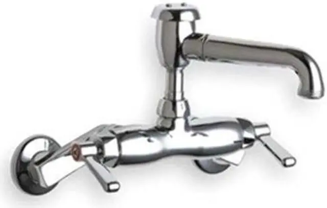 Main image of Service Sink Faucet, 2H Lever, Chrome