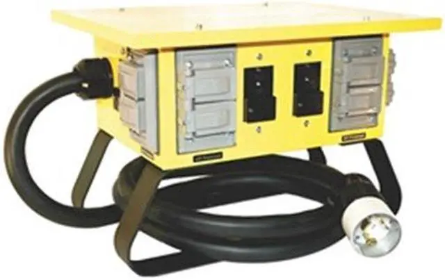 Main image of SOUTHWIRE 6508TLSX Power Distribution Box,50 AC,(4) L5-20R