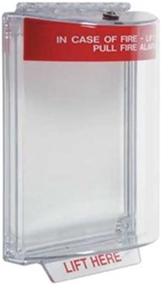 Main image of SAFETY TECHNOLOGY INTERNATIONAL STI-13010FR Pull Station Guard, Polycarbonate,
