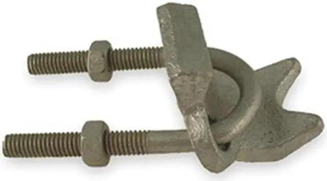 Alt view image 2 of 3 - HUBBELL KILLARK RACC200 Right Angle Conduit Clamp,Malleable Iron