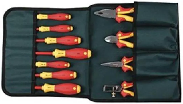 Alt view image 3 of 6 - Wiha 32888 11 Piece Insulated Pliers/Cutters/Drivers Pouch Set