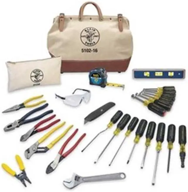 Alt view image 2 of 16 - Electricians Tool Set, Journyman, 28-Piece