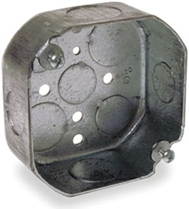 Main image of RACO 127 Electrical Box,Octagon,4 X 4 in.