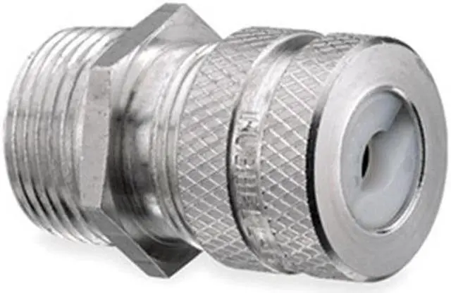 Main image of HUBBELL WIRING DEVICE-KELLEMS SHC1012 Liquid Tight Connector,3/8 in.,Blue