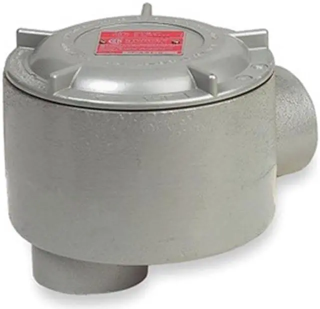 Alt view image 2 of 3 - Hubbell Killark Conduit Outlet Body,Aluminum,LB HAWA GECLBT-2