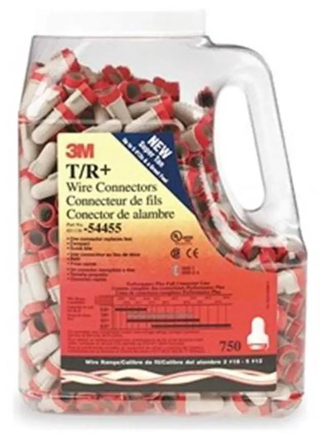 Main image of Wire Connector, Tan/Red, PK750