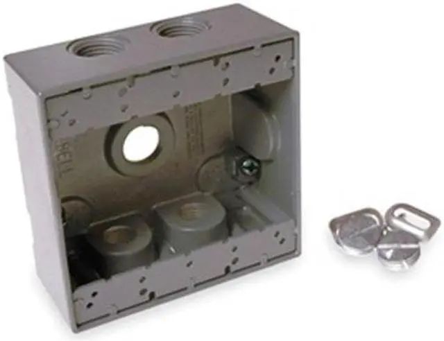 Alt view image 2 of 3 - BELL OUTDOOR 5345-0 Weatherproof Electrical Box, 31 cu in, FSS Box Type, 2