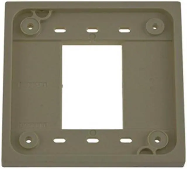 Main image of HUBBELL WIRING DEVICE-KELLEMS HBL4API 4-PLEX Accessory, Number of Gangs: 2