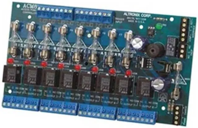 Main image of ALTRONIX ACM8 Access Power Controller 8 Fused Trigger