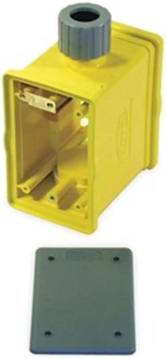 Alt view image 2 of 3 - HUBBELL WIRING DEVICE-KELLEMS HBLPOB1 Electrical Box, 32 cu in, FSCC Box Type,