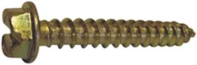 Main image of ZORO SELECT 14312HS Masonry Screw w/Bit,1/4x3 1/2 In,PK100