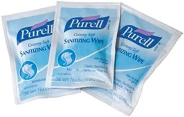 Main image of Cottony Soft Hand Sanitizing Wipes, Single Packets, PK1000 PURELL 9026-1M